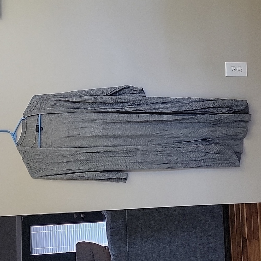 Torrid 3/4 sleeve pointelle duster